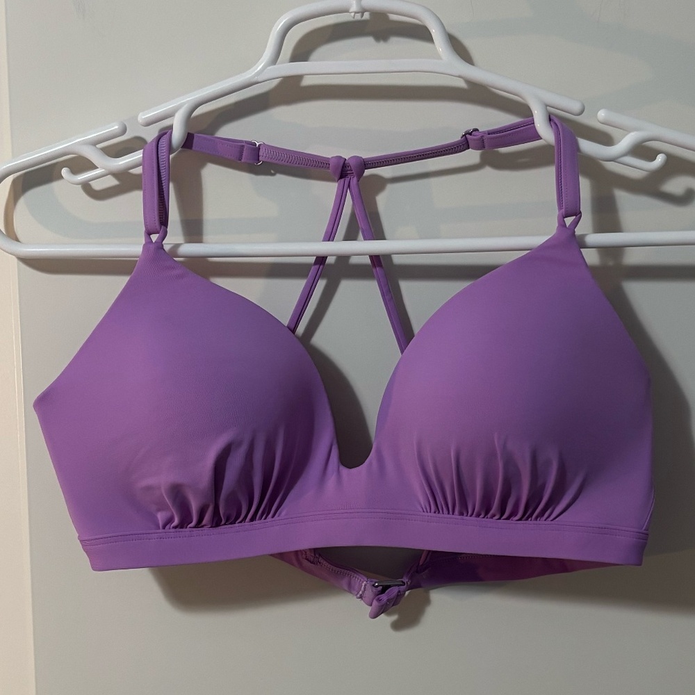 Womens Athleta Sporty Bikini Bathing Suit Top